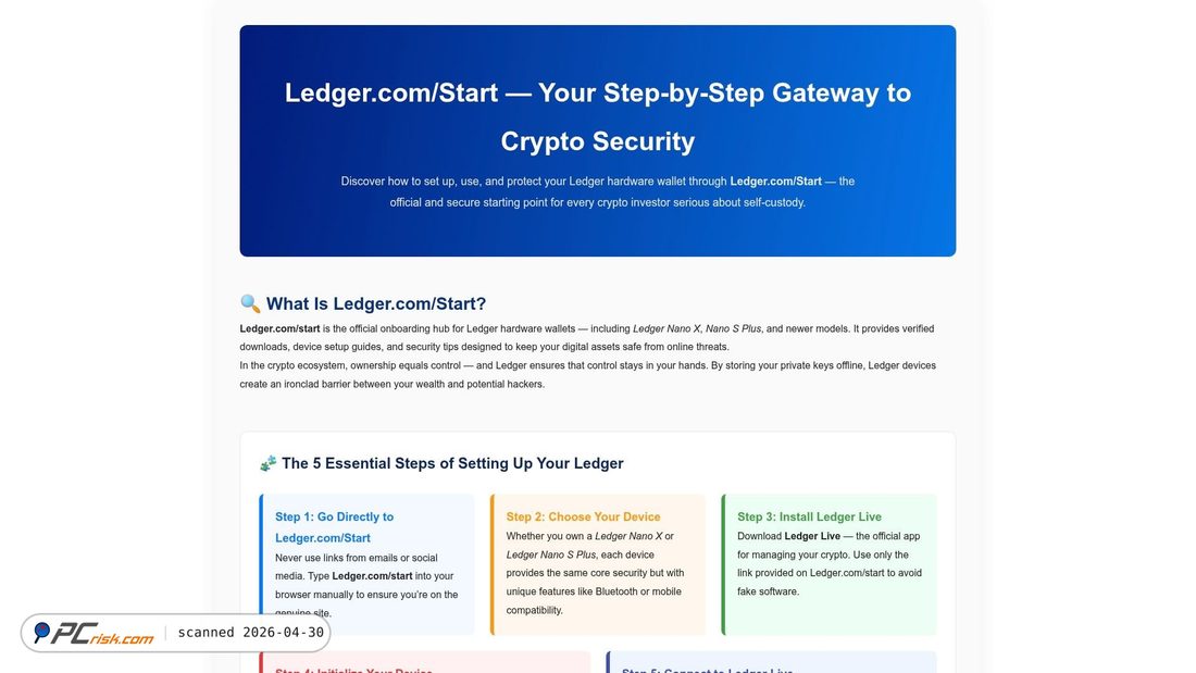 Screenshot of ledgercomsta-rt.pages.dev