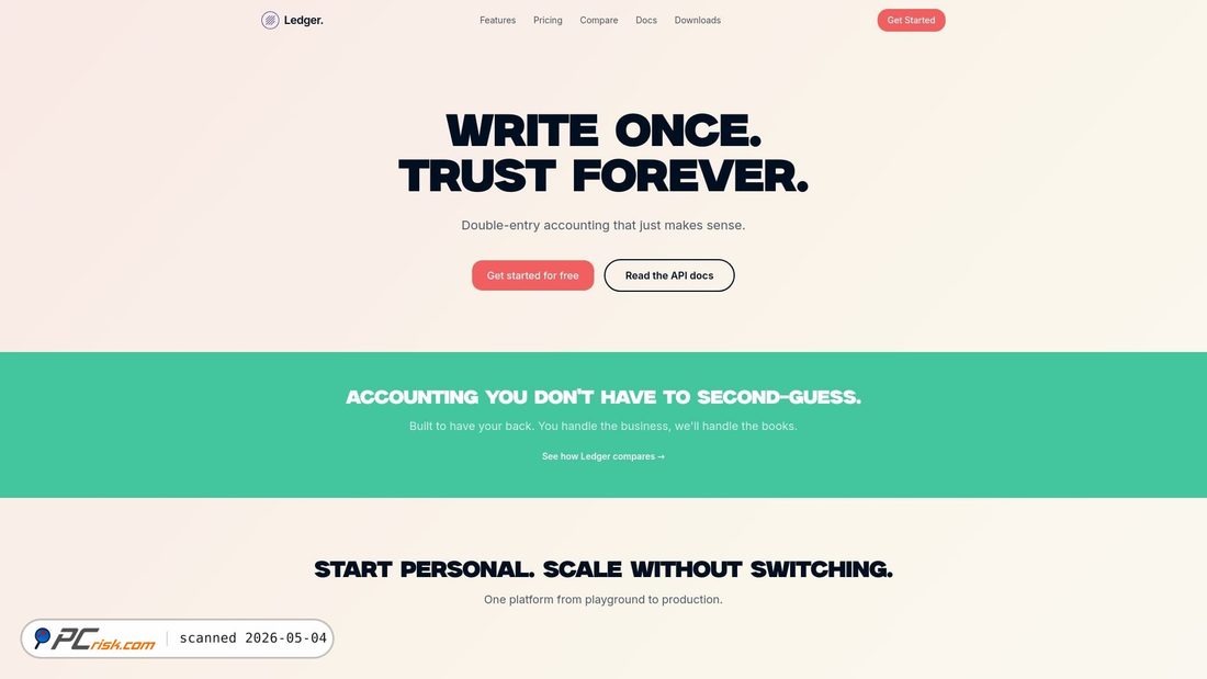 Screenshot of ledgerhq.nz