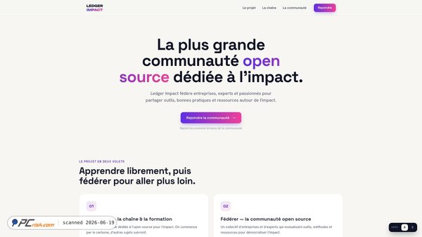 ledgerimpact.fr screenshot