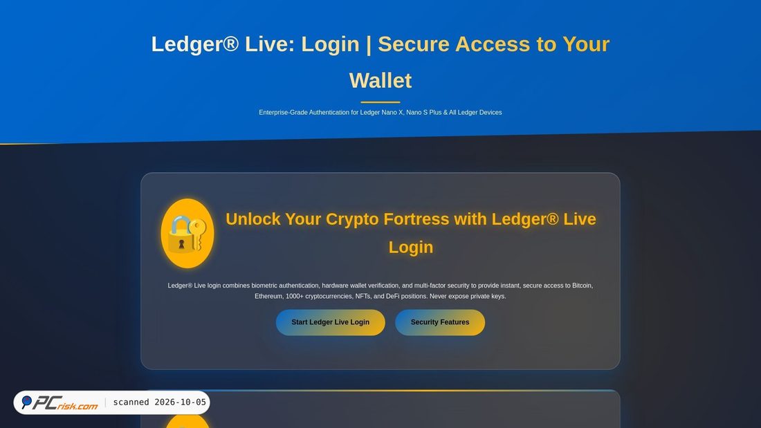 Captura de ecrã de ledgerr-loginn-app.wasmer.app