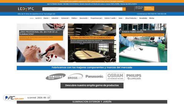 ledytec.com screenshot