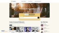 legacy.com screenshot