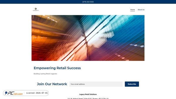 legacyretail.com screenshot