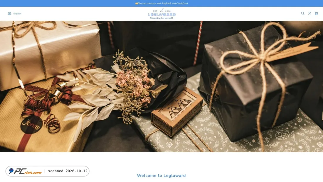 Captura de ecrã de leglaward.com