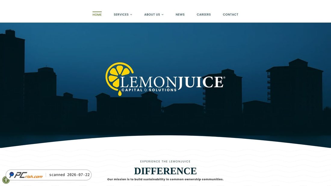 Screenshot of lemonjuicesolutions.com