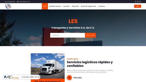 les.com.mx screenshot