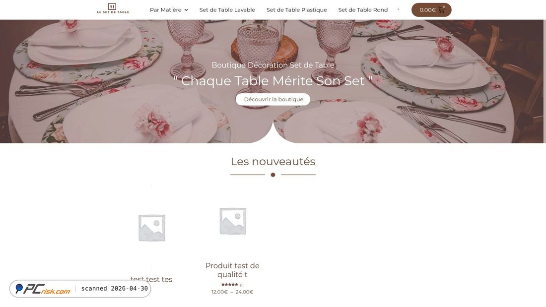 Screenshot von lesetdetable.fr