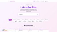 letrasbonitases.com screenshot
