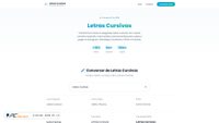 letrascursivas.tech screenshot