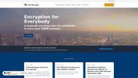 letsencrypt.org screenshot