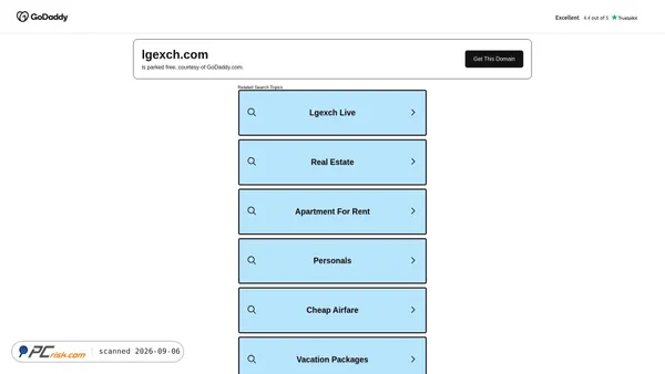 lgexch.com Screenshot
