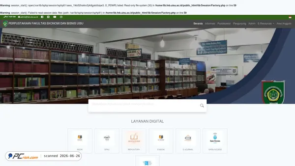 lib.feb.uisu.ac.id screenshot