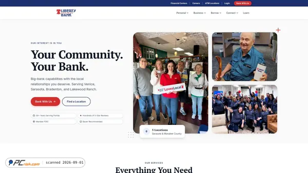 liberty-savings-bank-website.pages.dev Screenshot