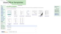 Zrzut ekranu libreofficetemplates.net