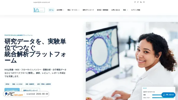 life--analytics.net screenshot