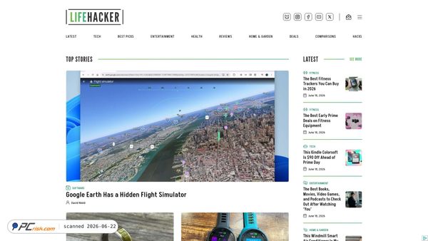 lifehacker.com screenshot