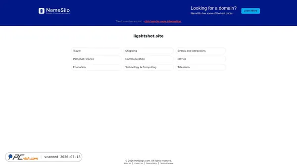 ligshtshot.site screenshot