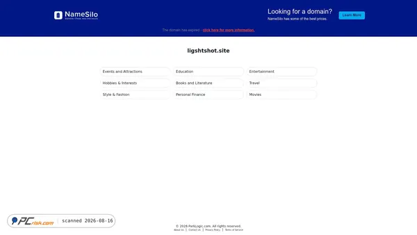 ligshtshot.site screenshot