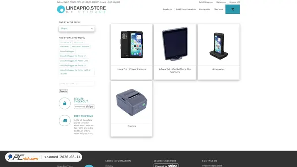 lineapro.store screenshot