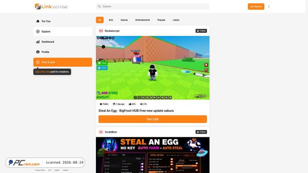 link-target.net screenshot