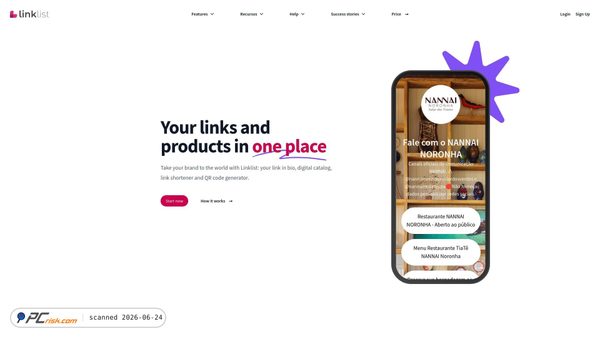 linklist.bio screenshot