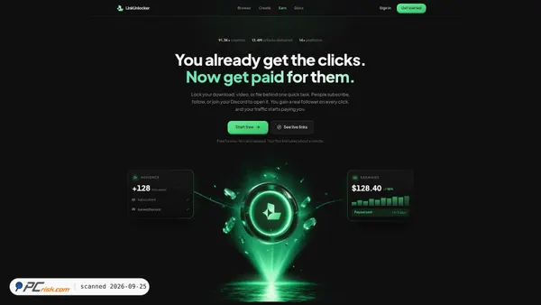 linkunlocker.com screenshot