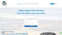 lisbonairporttaxis.com screenshot