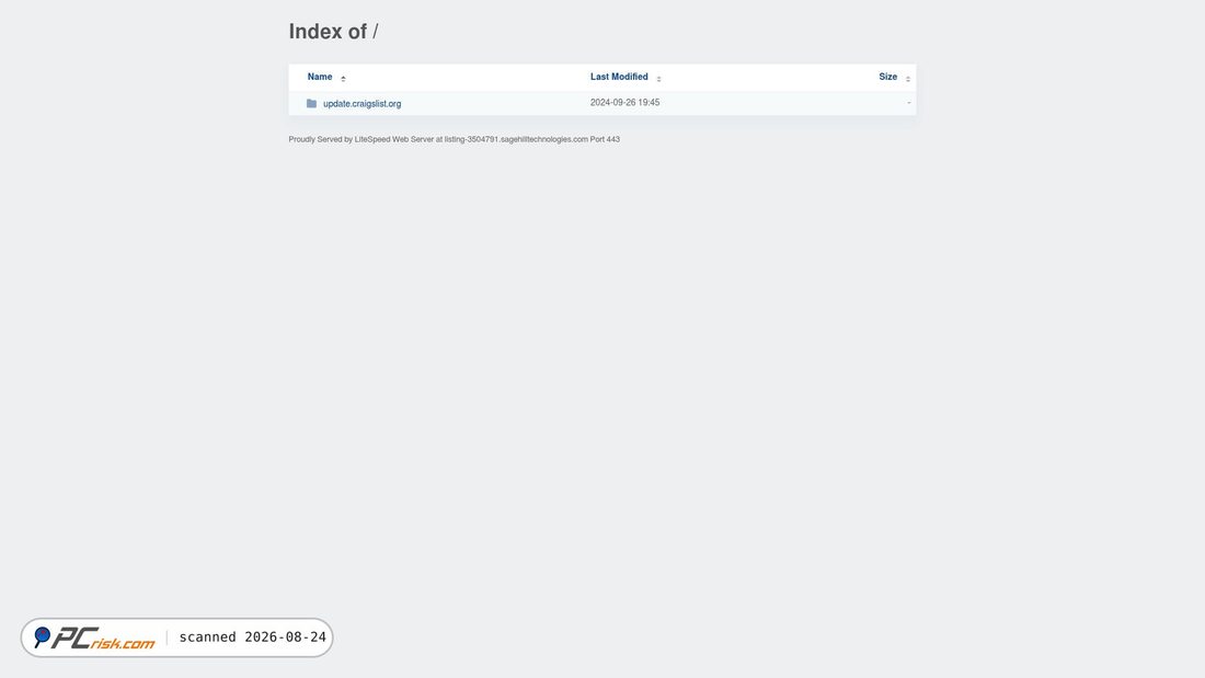 Screenshot of listing-3504791.sagehilltechnologies.com