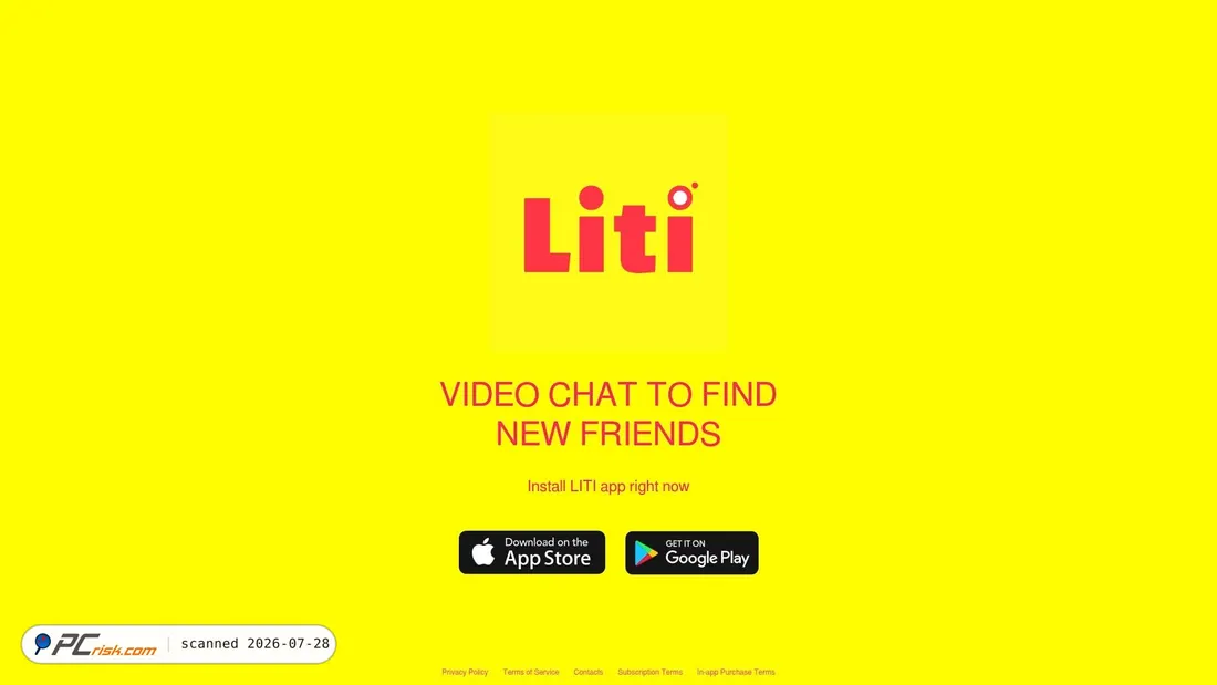 Screenshot of liti.live