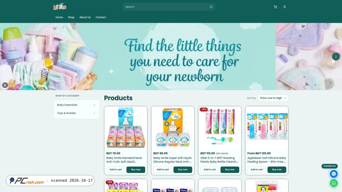 Captura de ecrã de littelobd.com