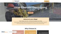 Zrzut ekranu littlecherubsgerringong.com.au