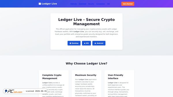 live-ldgerr-support.pages.dev screenshot