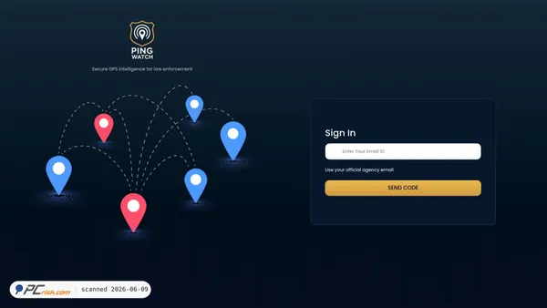 live.ping-watch.com screenshot