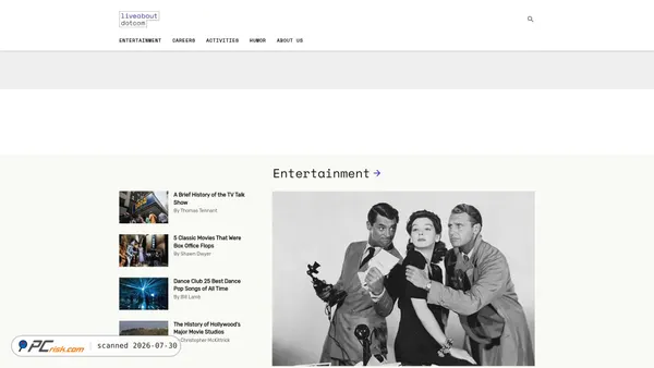 liveabout.com screenshot