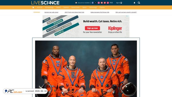 livescience.com screenshot