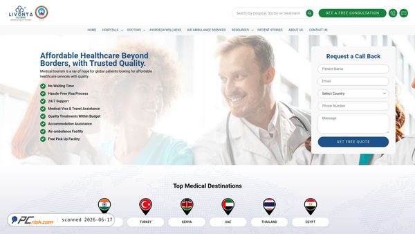 livontaglobal.com screenshot