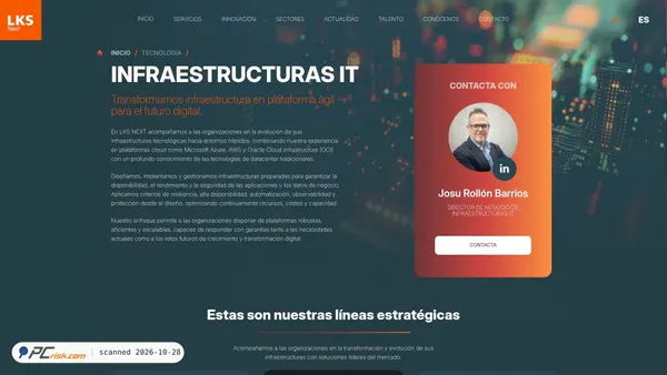 lksinfraestructurasit.es Screenshot