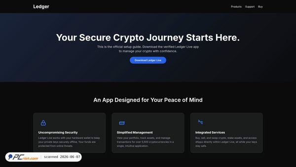 lledger-com-start.pages.dev screenshot