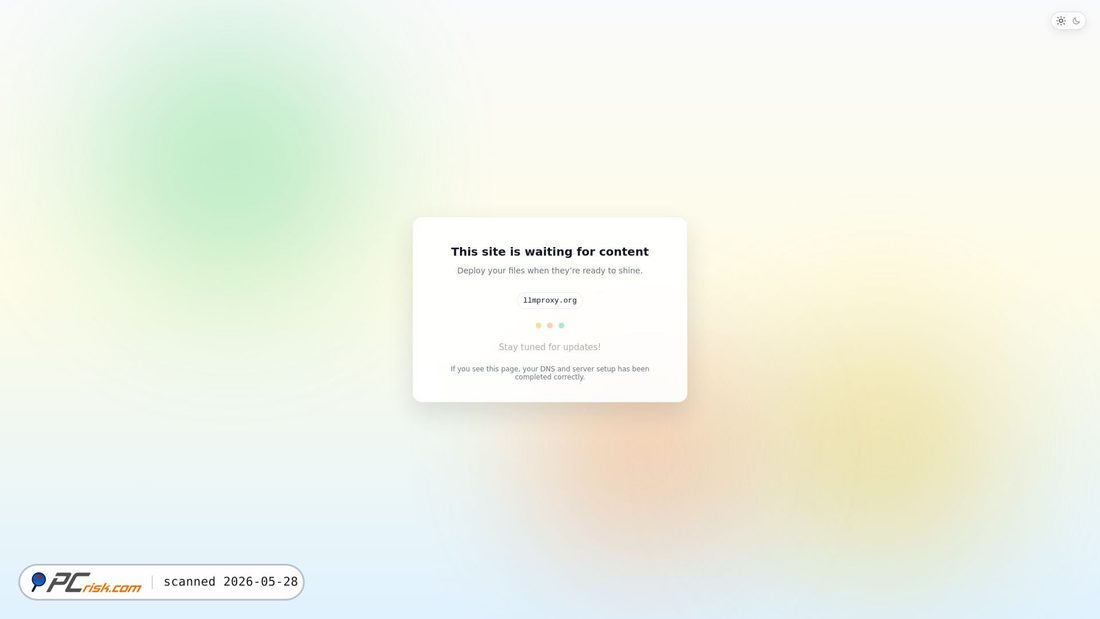 Screenshot of llmproxy.org