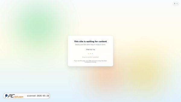 llmproxy.org screenshot