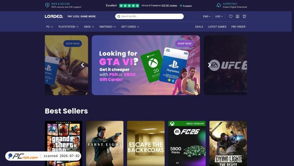 loaded.com screenshot