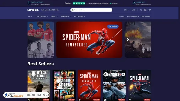loaded.com screenshot