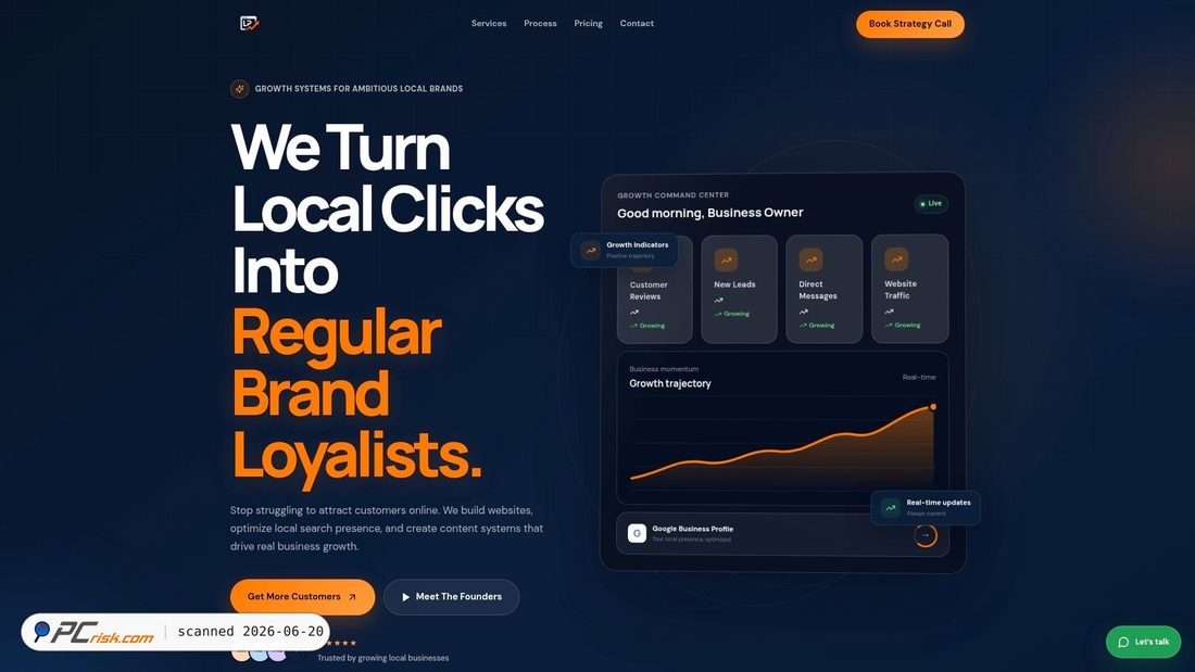 Screenshot of localpulsestudio.in