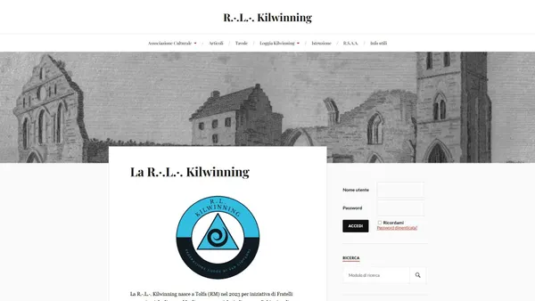 Captura de loggiakilwinning.com