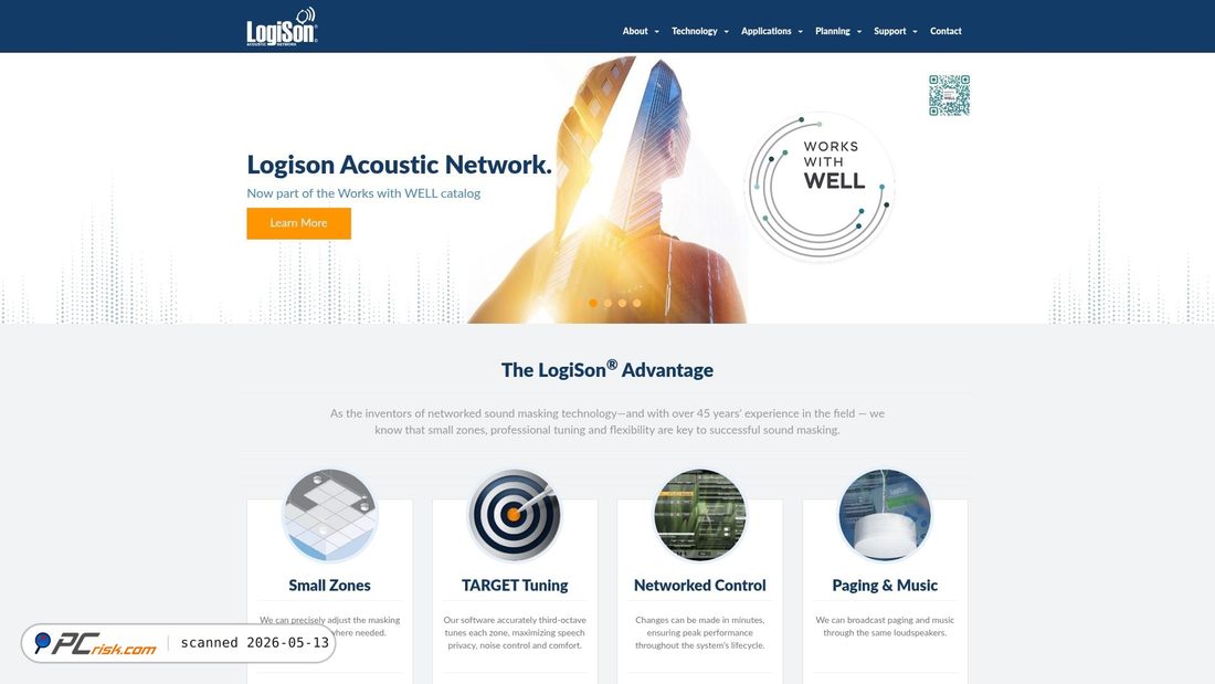 Screenshot von logison.com