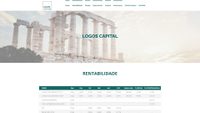 logoscapital.com.br screenshot