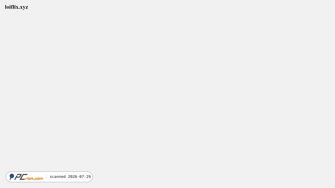 Screenshot of loiflix.xyz
