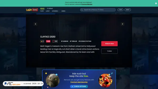 lookmovie2.la screenshot