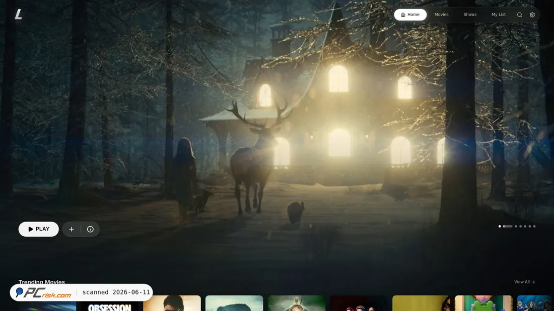 Screenshot of lordflix.org