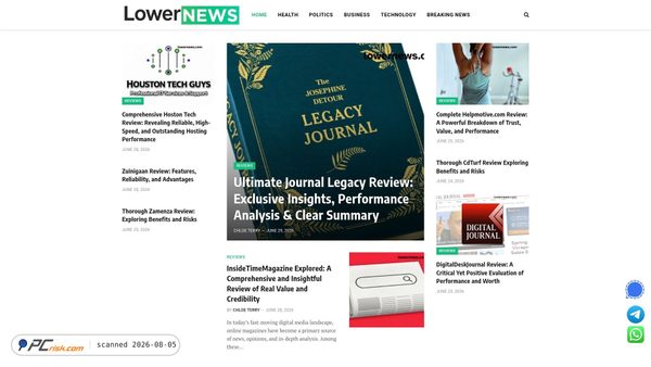 lowernews.com screenshot